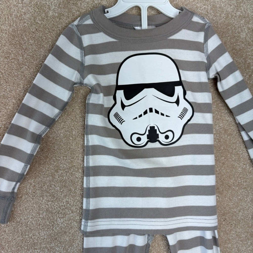 Hanna Andersson STAR WARS Pajama Set pjs Size 3 3T 90cm‎ Long Sleeve